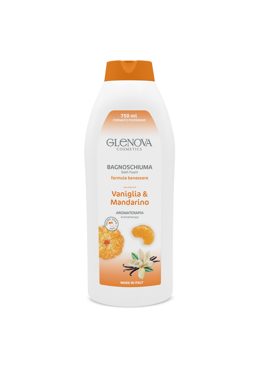 BAGNOSCHIUMA F/BENESSERE VANIGLIA & MANDARINO 750ML