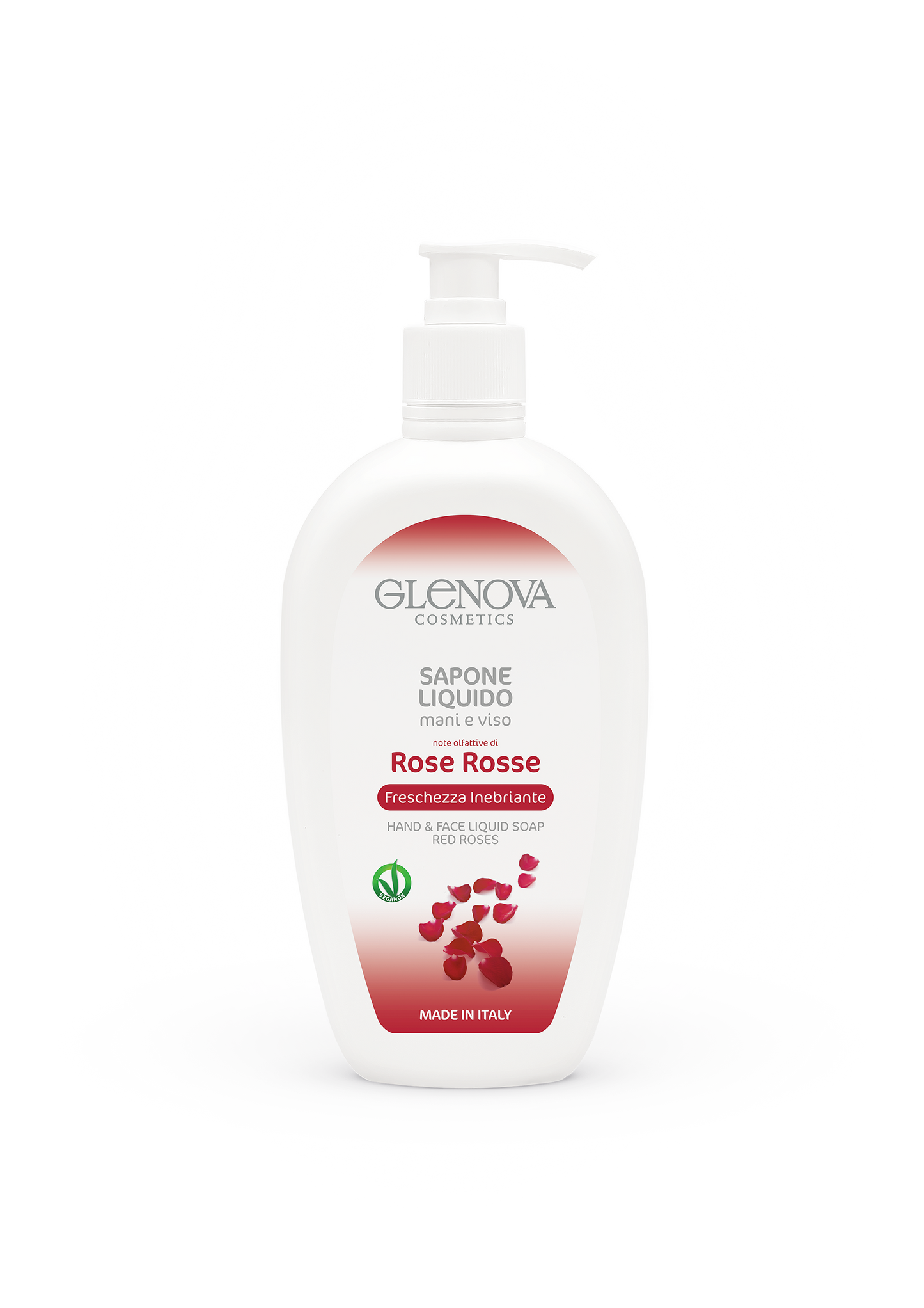 SAPONE LIQUIDO MANI E VISO ROSE ROSSE 500ML