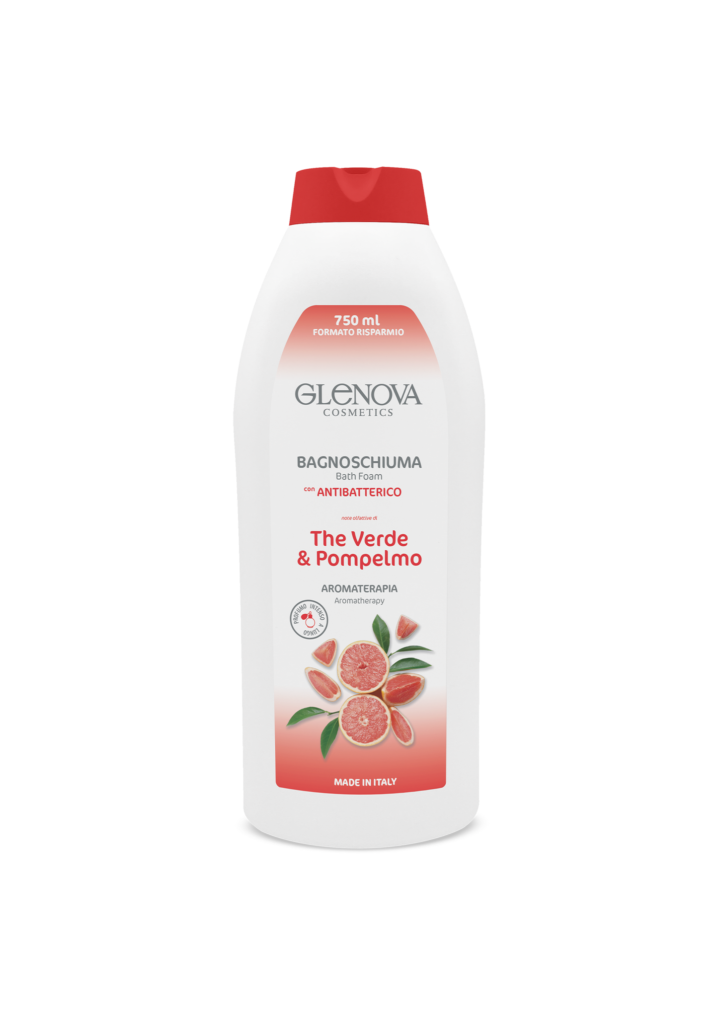BAGNOSCHIUMA C/ANTIBATTERICO THE VERDE & POMPELMO 750ML