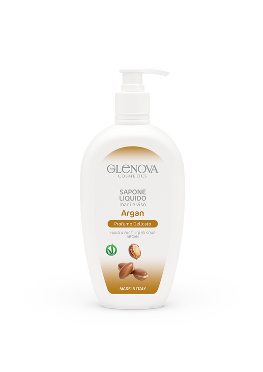 SAPONE LIQUIDO MANI E VISO OLIO DI ARGAN 500ML